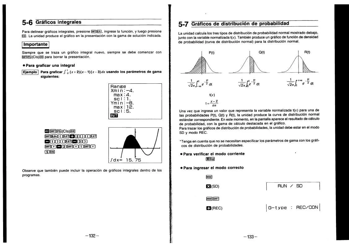 Mode d'emploi CASIO FX-8700GB