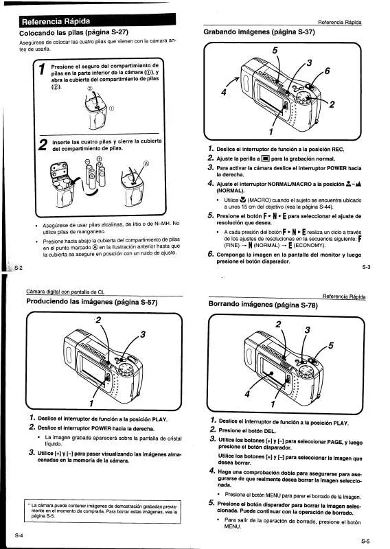 Mode d'emploi CASIO QV-780