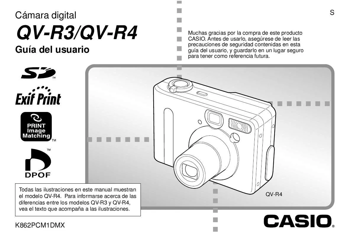 Mode d'emploi CASIO QV-R3