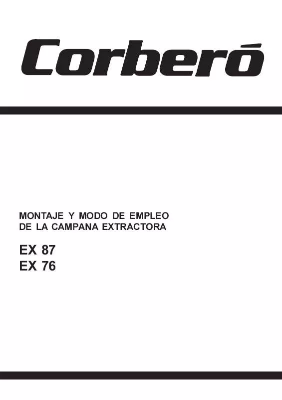 Mode d'emploi CORBERO EX76B-1