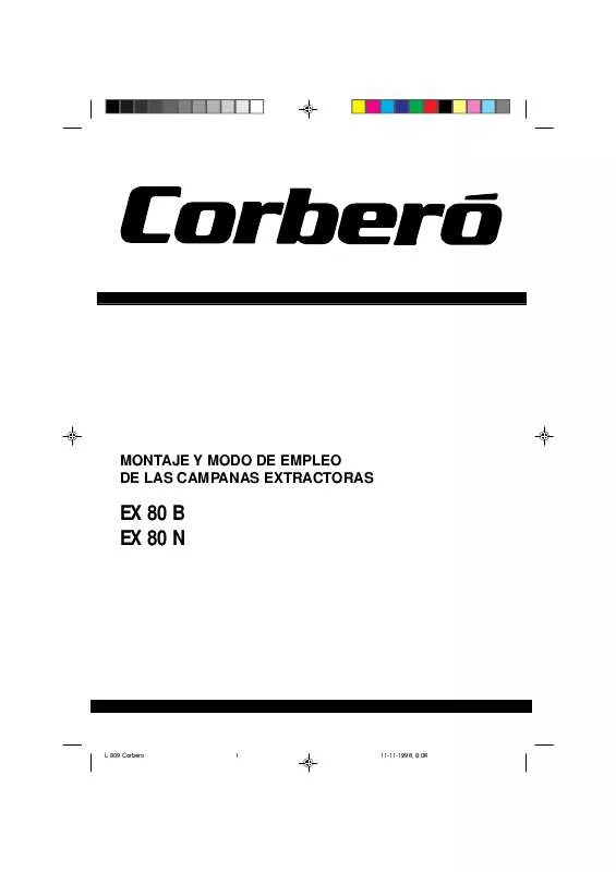 Mode d'emploi CORBERO EX80B