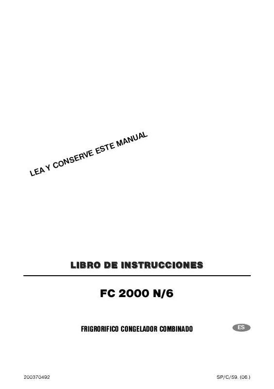Mode d'emploi CORBERO FC2000N/6