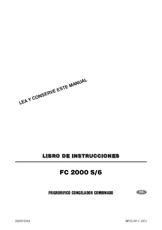 Mode d'emploi CORBERO FC2000S-6