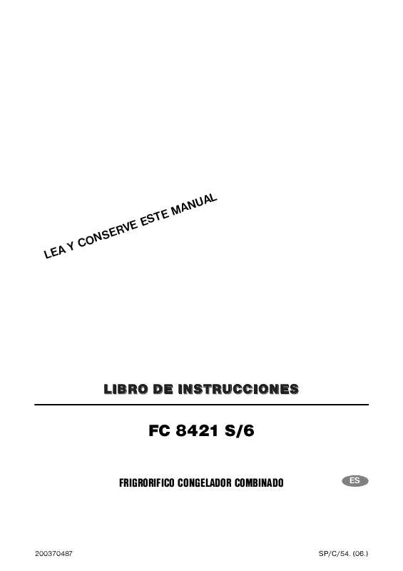 Mode d'emploi CORBERO FC8421S/6