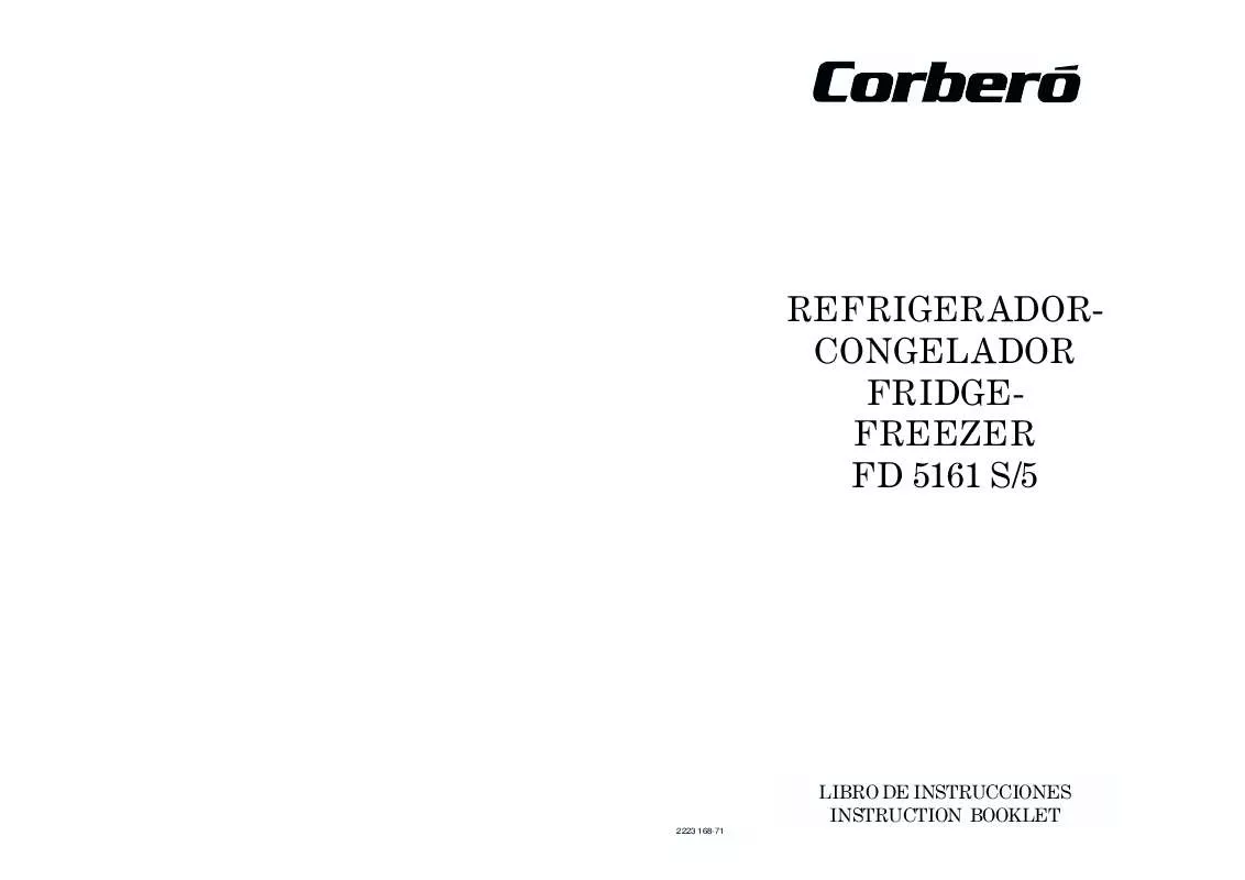 Mode d'emploi CORBERO FD5161S-5