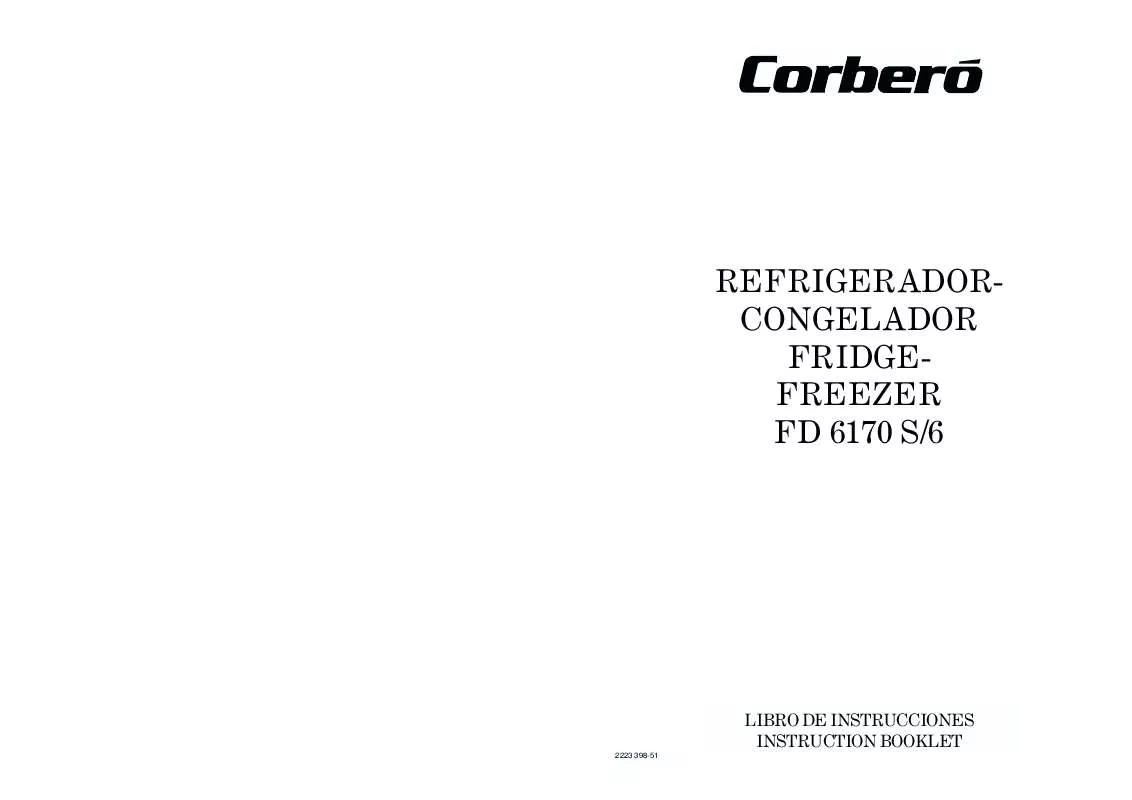 Mode d'emploi CORBERO FD6170S-6