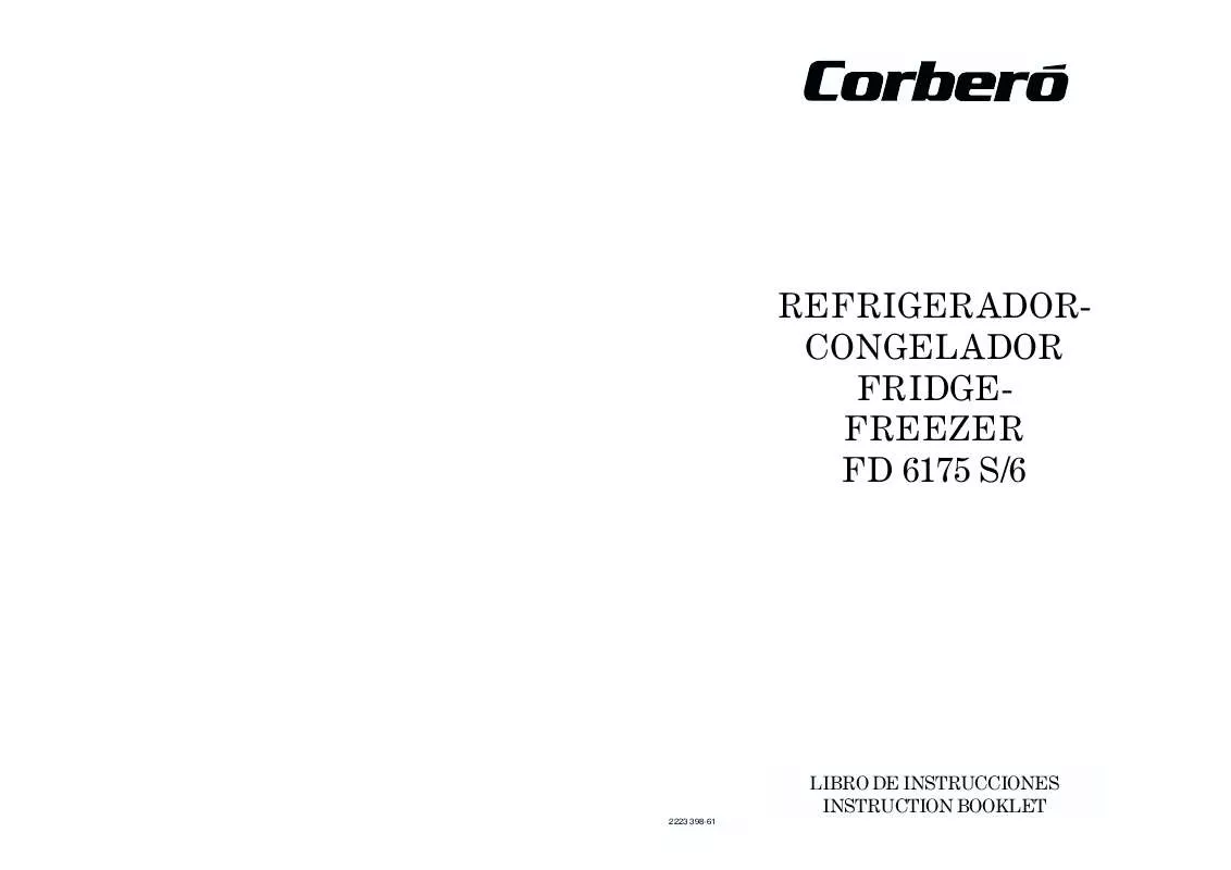 Mode d'emploi CORBERO FD6175S-6