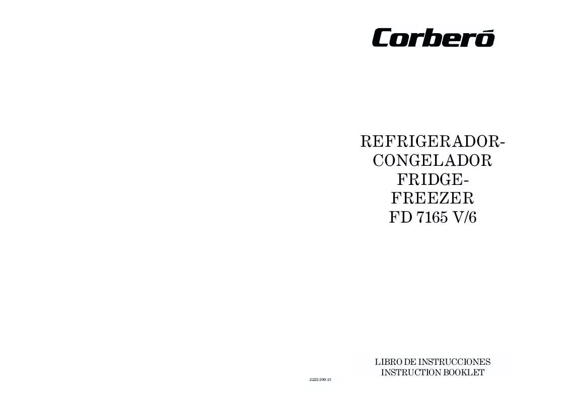 Mode d'emploi CORBERO FD7165V-6-