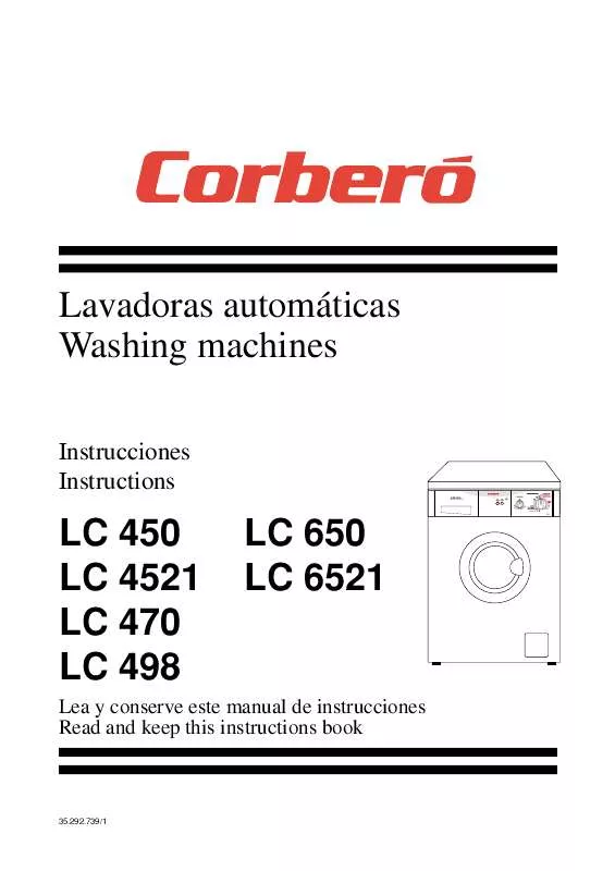 Mode d'emploi CORBERO LC 498
