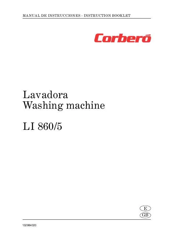 Mode d'emploi CORBERO LI860-5