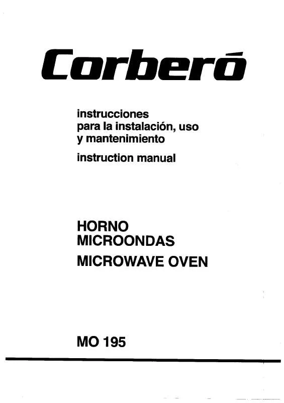 Mode d'emploi CORBERO MO195