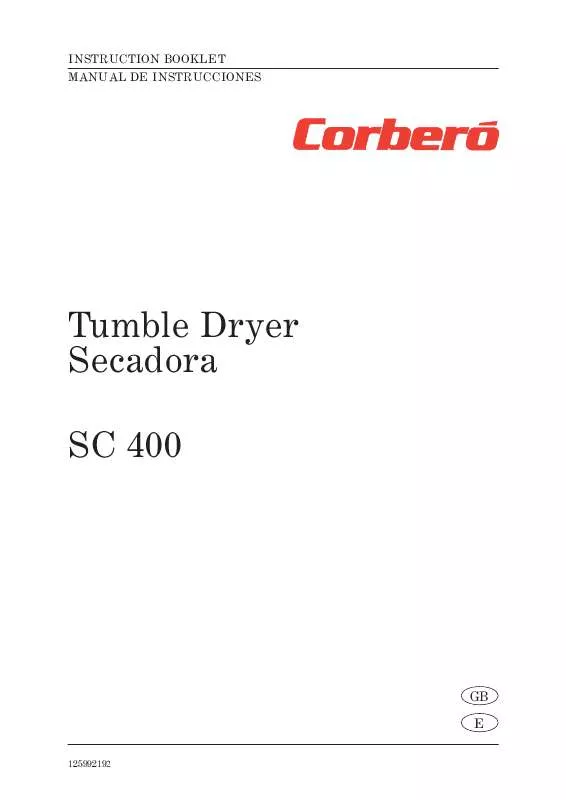 Mode d'emploi CORBERO SC400