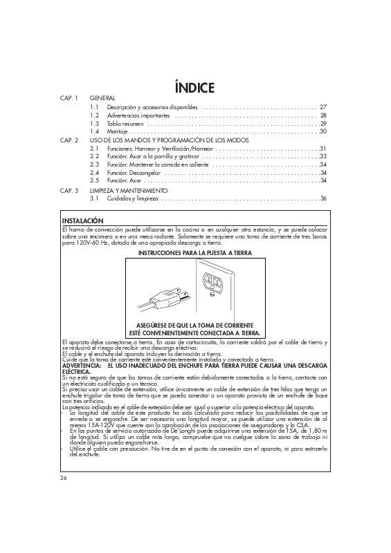 Mode d'emploi DELONGHI AS 1870