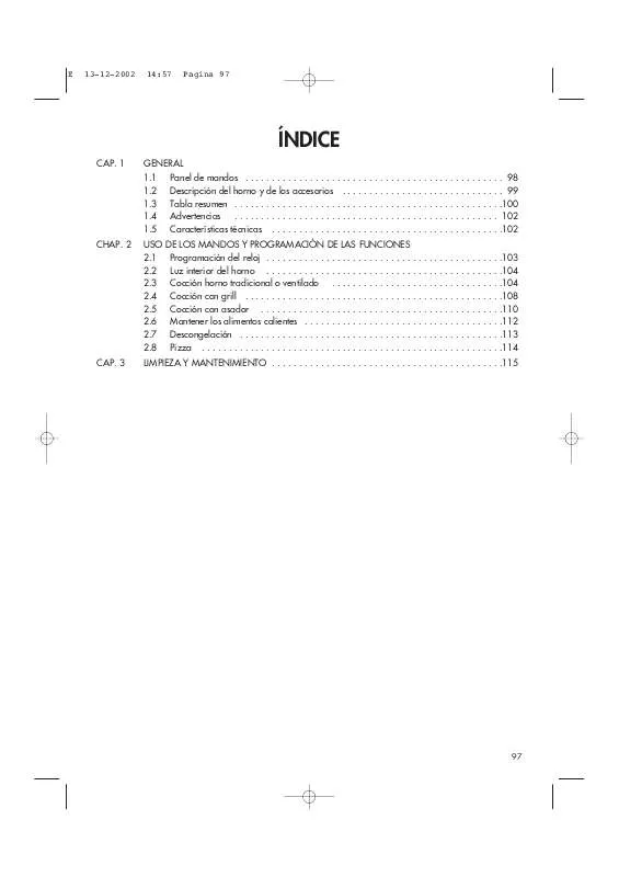 Mode d'emploi DELONGHI DO 3899