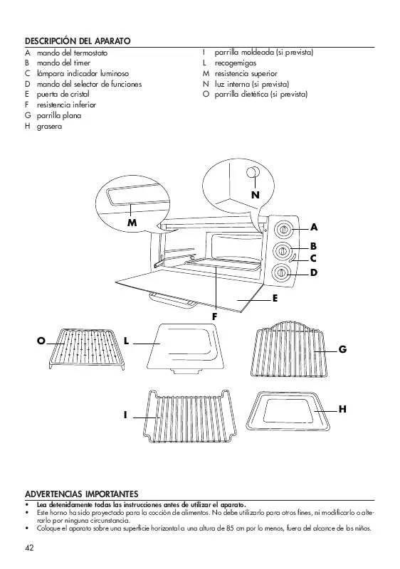 Mode d'emploi DELONGHI EO 12001.B BLACK