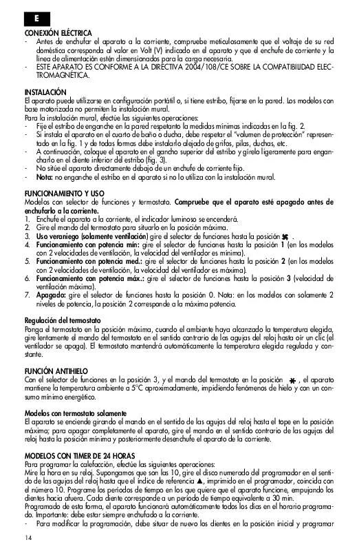 Mode d'emploi DELONGHI HBE 3032