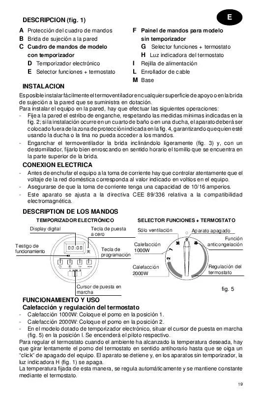 Mode d'emploi DELONGHI HBM 02G/N