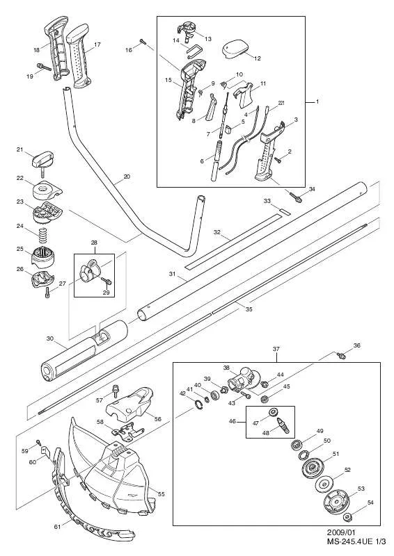 Mode d'emploi DOLMAR MS-245.4UE