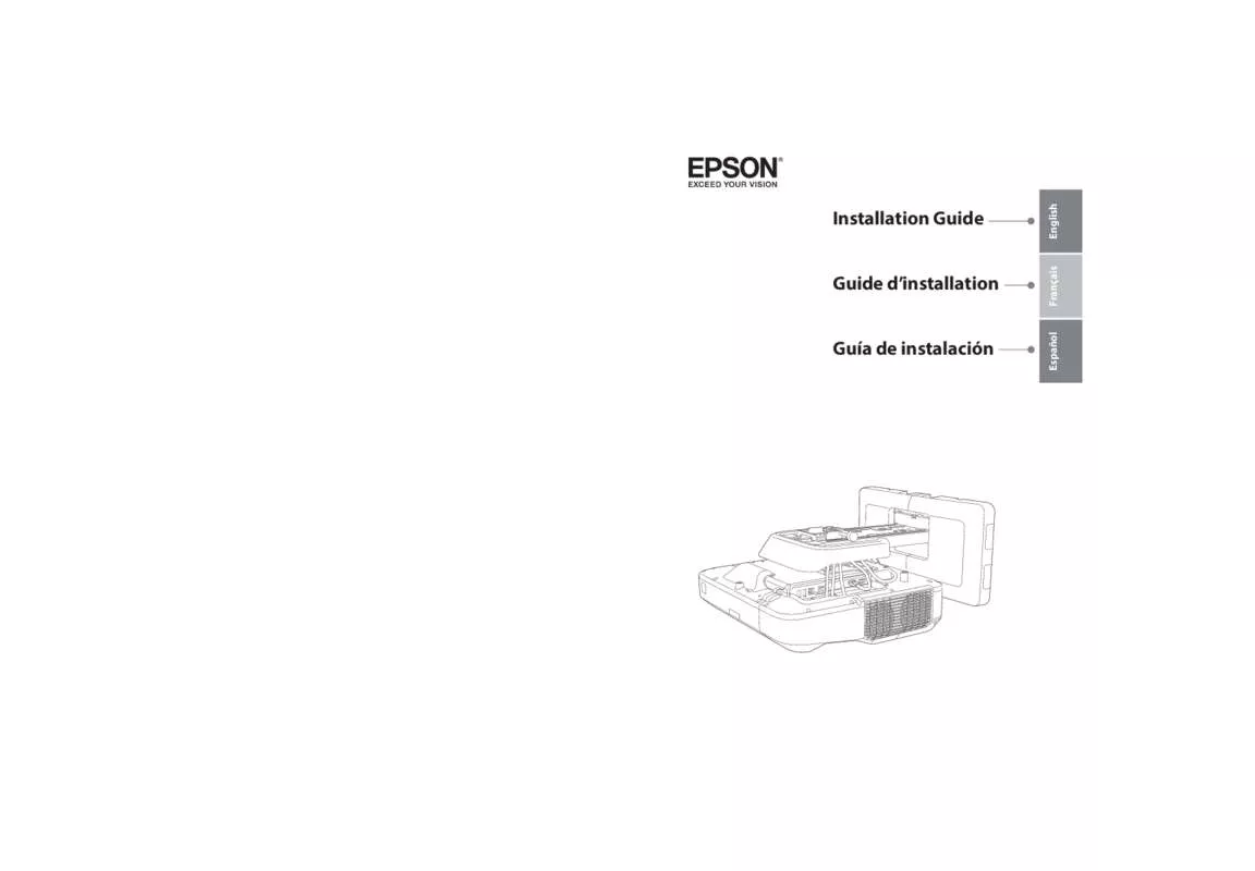 Mode d'emploi EPSON EB-1440UI