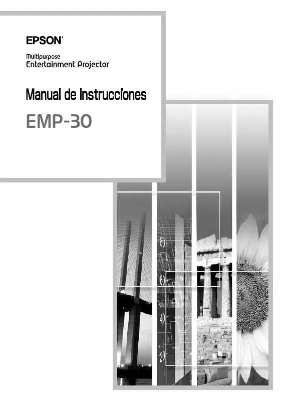 Mode d'emploi EPSON EMP-30