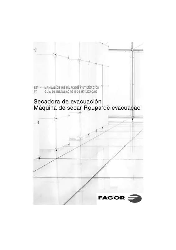 Mode d'emploi FAGOR 1SF-84E