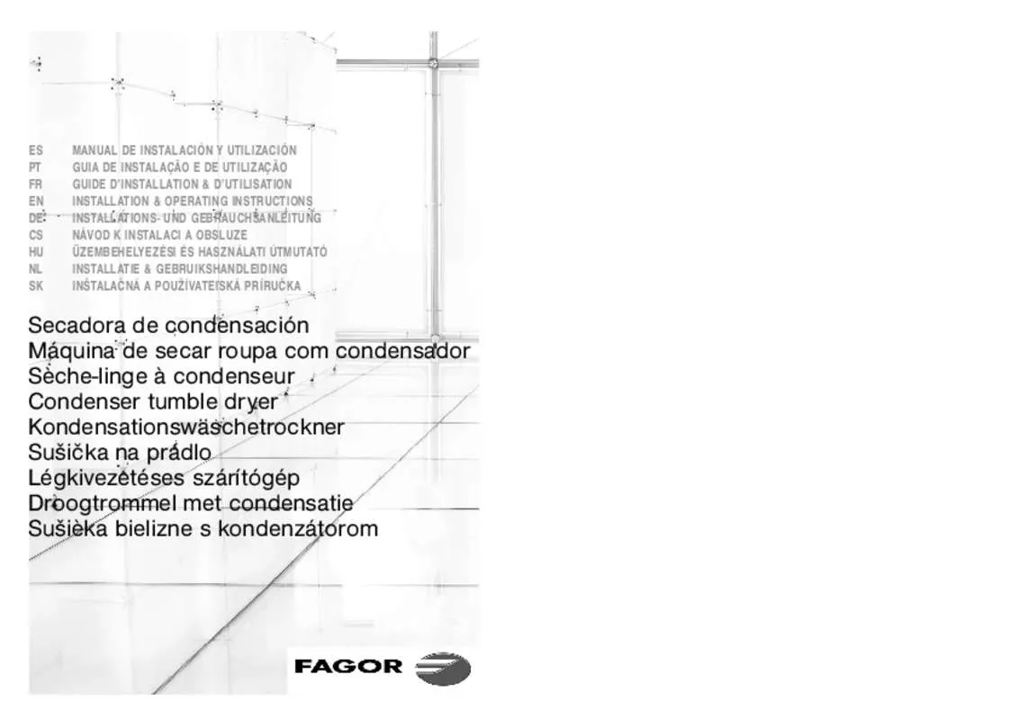 Mode d'emploi FAGOR SFE-60