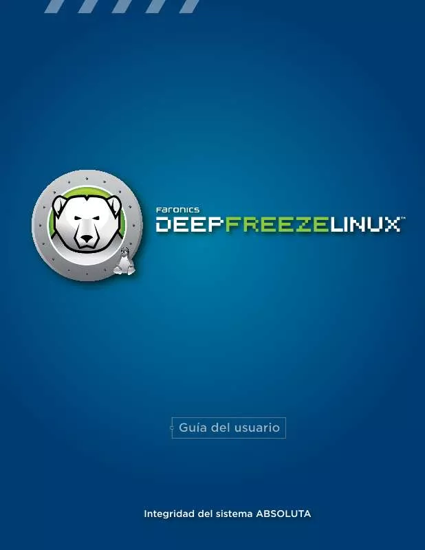 Mode d'emploi FARONICS DEEP FREEZE LINUX