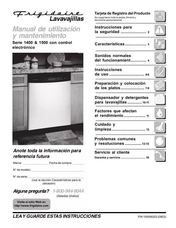 Mode d'emploi FRIGIDAIRE FFBD2405K