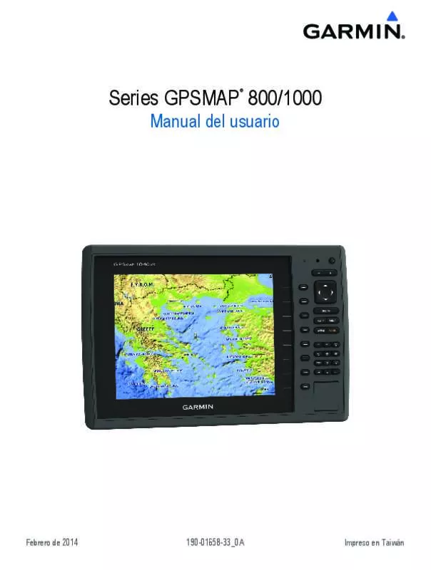 Mode d'emploi GARMIN GPSMAP 1020XS