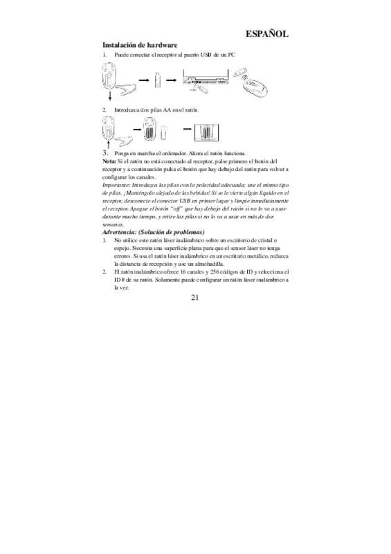 Mode d'emploi GENIUS NAVIGATOR 805