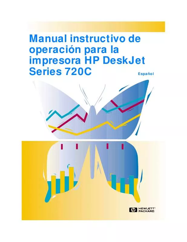 Mode d'emploi HP DESKJET 720/722C