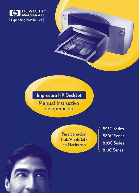 Mode d'emploi HP DESKJET 895C