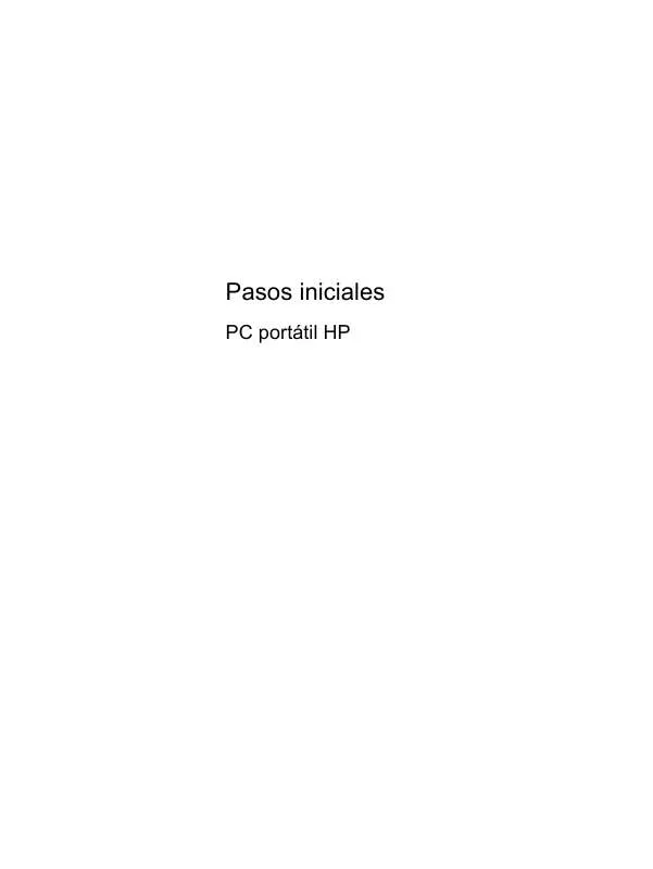 Mode d'emploi HP PAVILION G6-1169EA