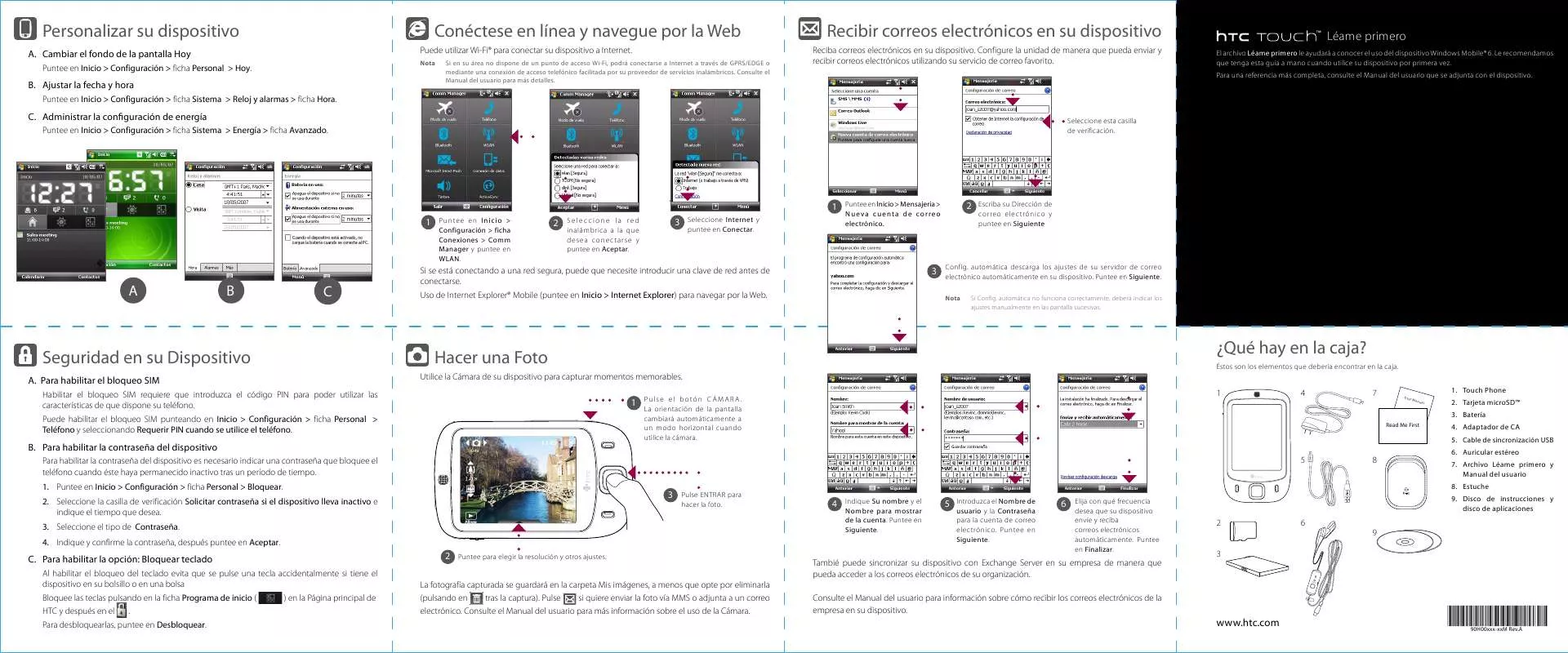 Mode d'emploi HTC ELF