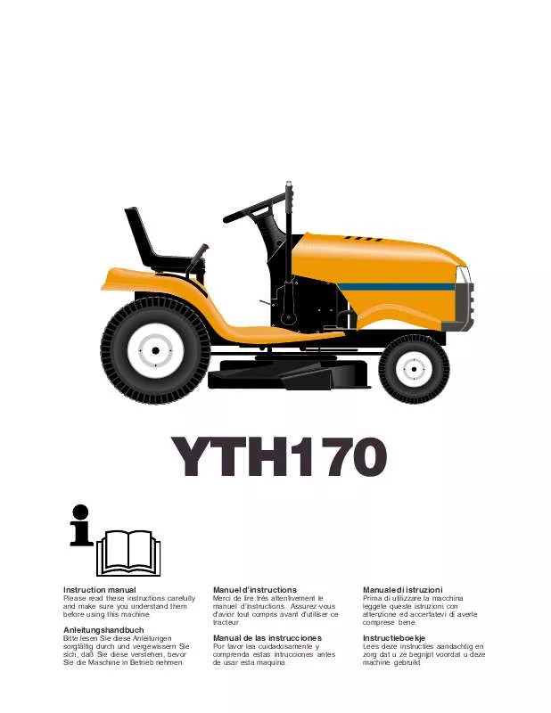 Mode d'emploi HUSQVARNA YTH 170