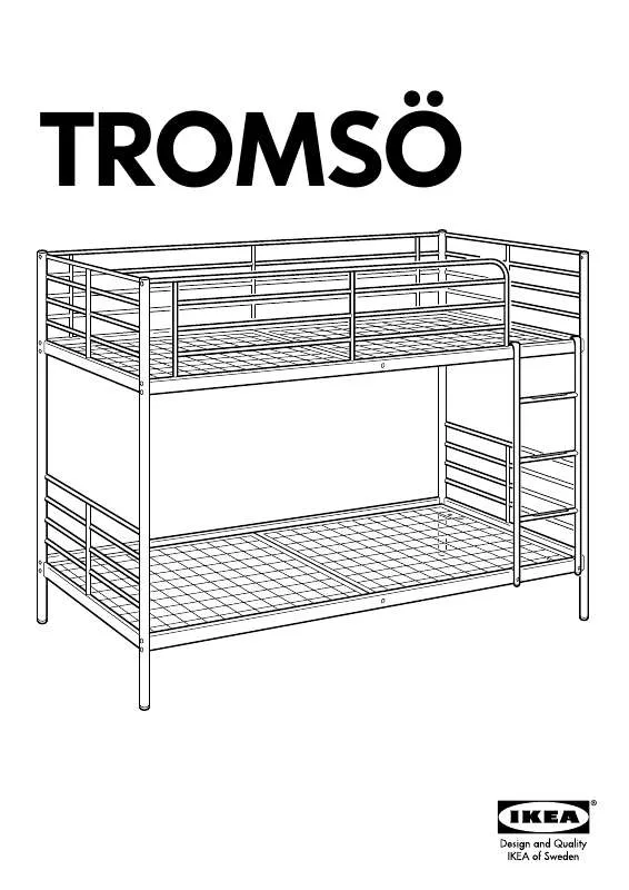 Mode d'emploi IKEA TROMSÖ ESTRUCTURA DE LITERA