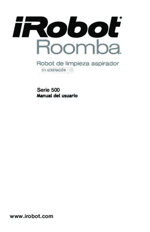 Mode d'emploi IROBOT ROOMBA 500