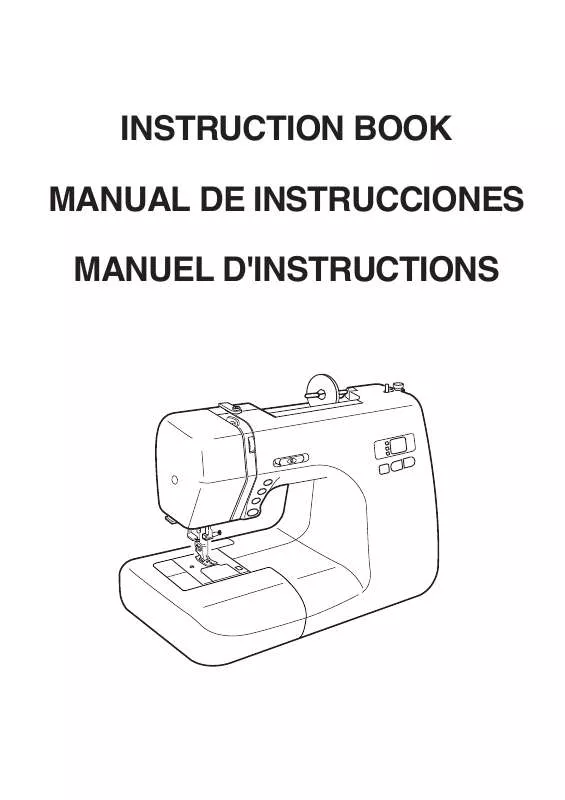 Mode d'emploi JANOME 7330 MAGNOLIA