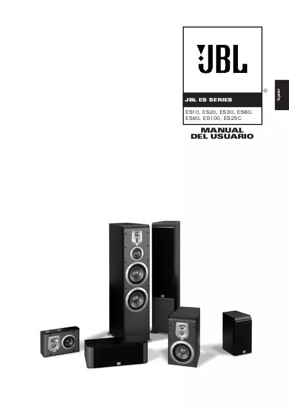 Mode d'emploi JBL ES100 [ES100]