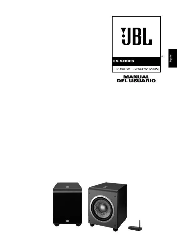 Mode d'emploi JBL ES150P (220-240V)