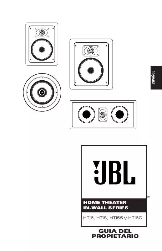 Mode d'emploi JBL HTI55 (220-240V)