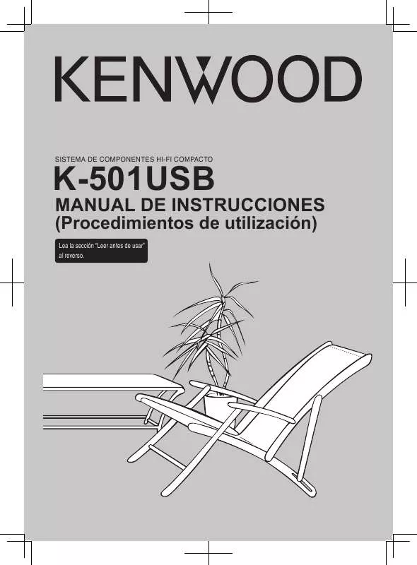 Mode d'emploi KENWOOD K-501
