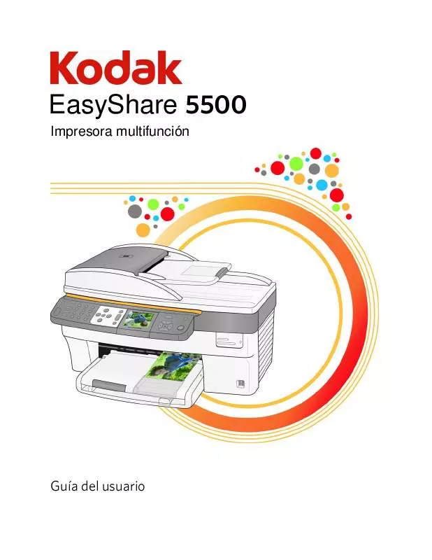 Mode d'emploi KODAK 5500 ALL-IN-ONE PRINTER