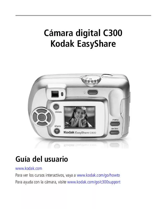 Mode d'emploi KODAK EASYSHARE C300