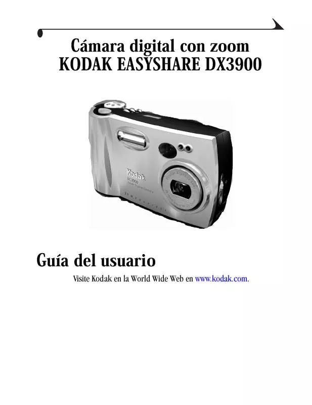 Mode d'emploi KODAK EASYSHARE DX3900