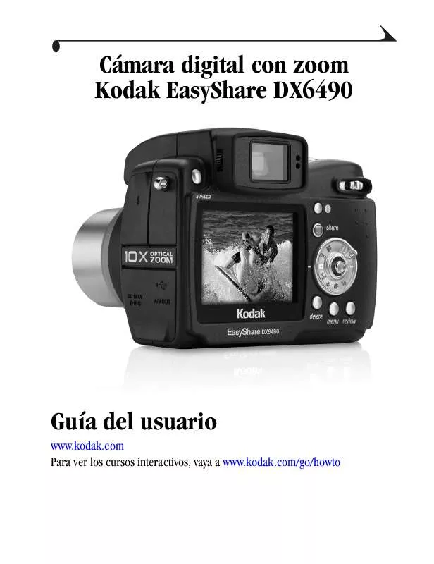 Mode d'emploi KODAK EASYSHARE DX6490