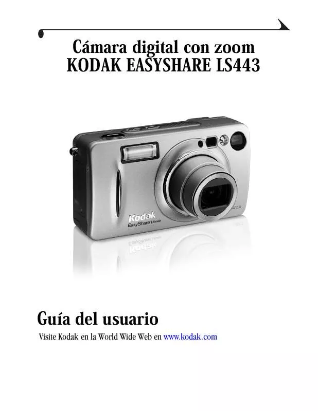 Mode d'emploi KODAK EASYSHARE LS443