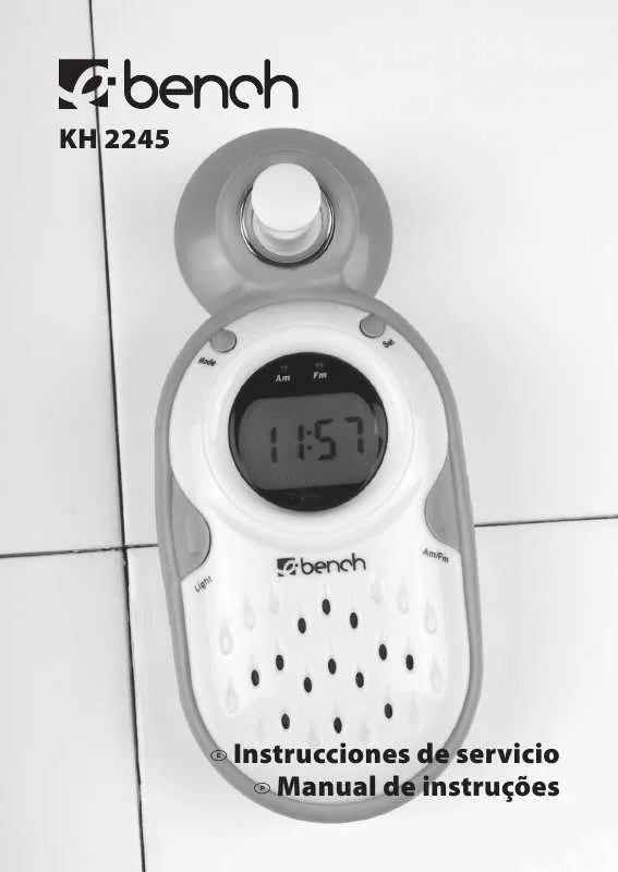 Mode d'emploi KOMPERNASS EBENCH KH 2245 RADIO ANALOGICO UKW