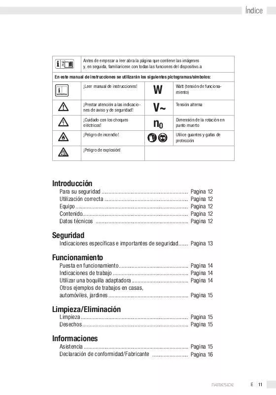 Mode d'emploi KOMPERNASS PARKSIDE PHLG 2000-KH 3152 SOPLADOR DE AIRE CALIENTE