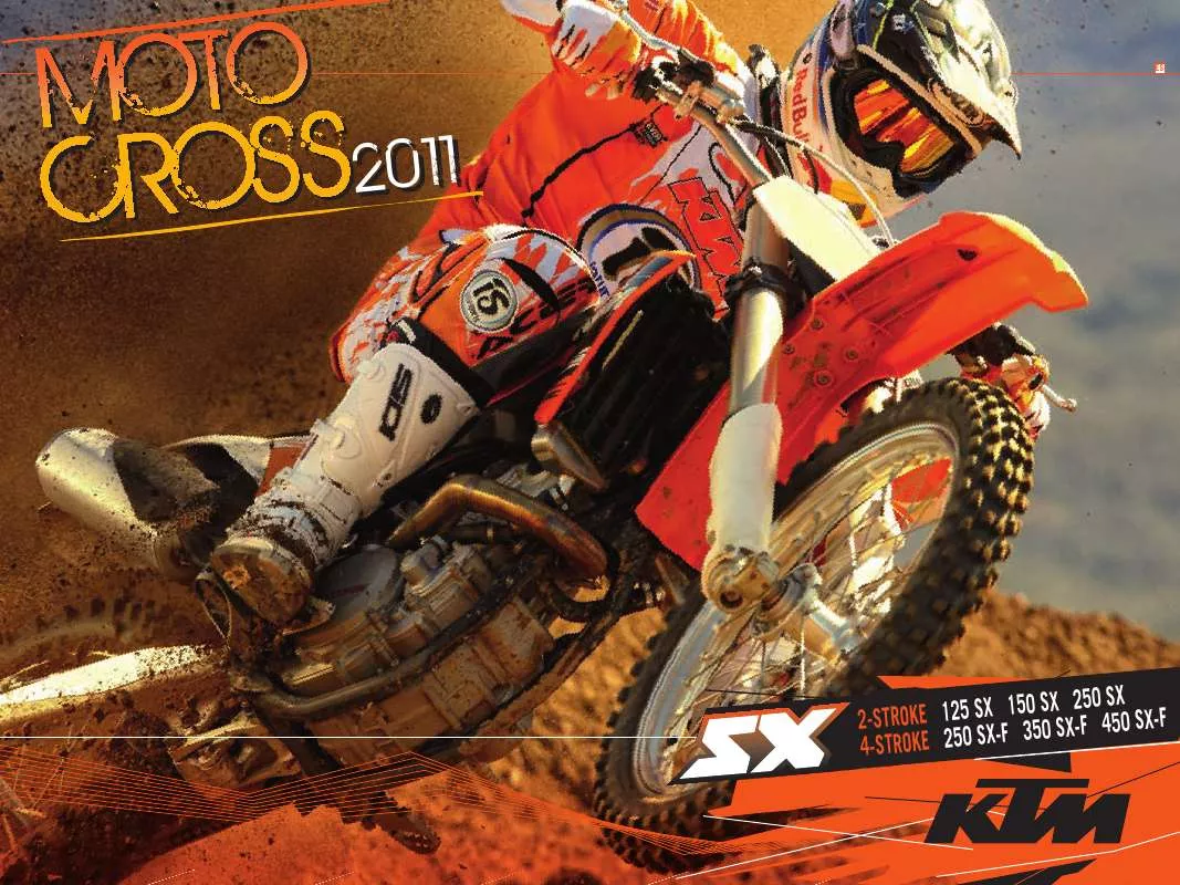 Mode d'emploi KTM 450SX-F